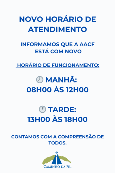 Horário AACF - Férias Carol